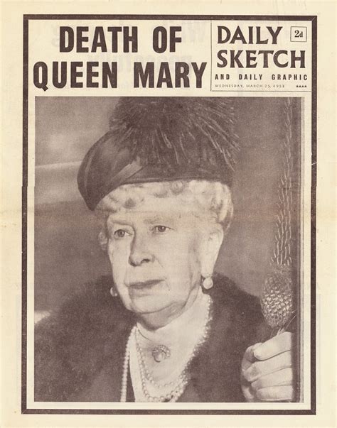 queen mary of england death